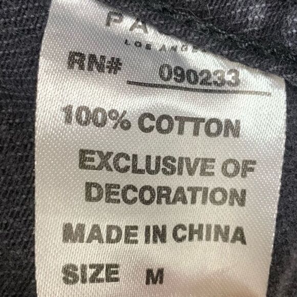 Pacsun Women’s Size Medium Black Denim Embroidered Jacket - Picture 11 of 13